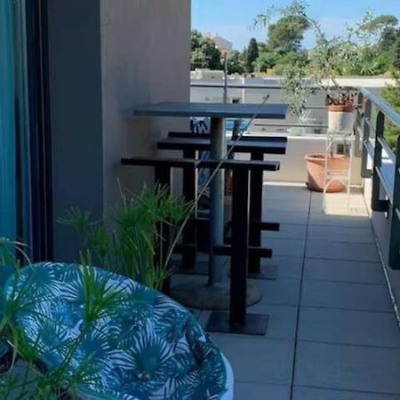 Magnifique Rooftop Duplex Climatise Familial, Aux Arceaux Montpellier Exterior photo